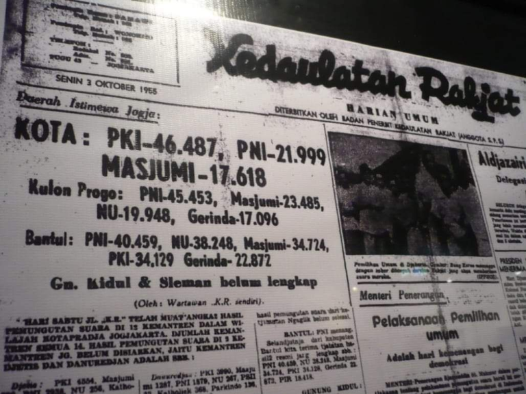 Kemenangan PKI di Yogyakarta 1955: Mengapa Komunis Unggul di Basis Budaya Jawa