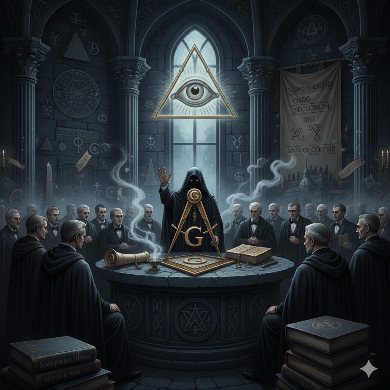 Freemason di Balik Teori Konspirasi: Klub Elit Penguasa Dunia atau Perkumpulan Tua Disalahpahami