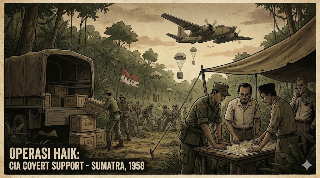 Operasi Haik: Menelusuri Jejak Keterlibatan CIA dalam Pemberontakan PRRI
