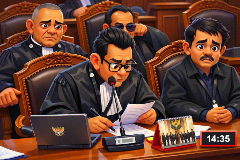 Skakmat Hakim Mahkamah Konstitusi: Gugatan Uji Materi Roy Suryo Kandas Terbentur Syarat Materiil