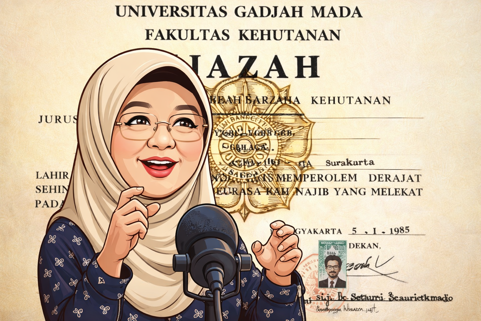 Fokus Ibadah dan Riset S3, Dokter Tifa Bantah Ikuti Jejak Rismon Sianipar dalam Polemik Ijazah Jokowi